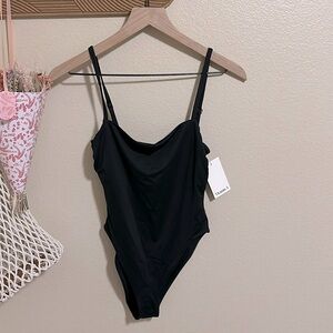 Vitamin A one- piece black swimsuit - Size Medium/8 NWT